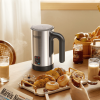 300ml milk heater 450W electric milk foam, cold sparkling chocolate mixer, cold / hot latte cappuccino 360°