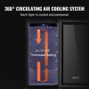 VEVOR Wine Cooler, 30 Bottles Capacity Under Counter Built-in or Freestanding Wine Refrigerator, Beverage Cooler with Blue LED Light, Single Door