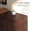 HOMCOM Sideboard Buffet Cabinet, Kitchen Cabinet with 2 Cupboards, 3 Drawers and Adjustable Shelves, Coffee Bar Cabinet for Living Room, Entryway